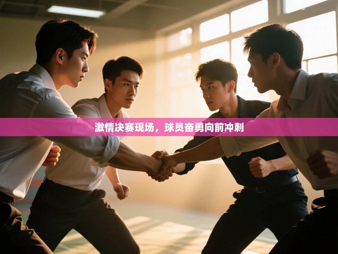 激情决赛现场,球员奋勇向前冲刺 第2张